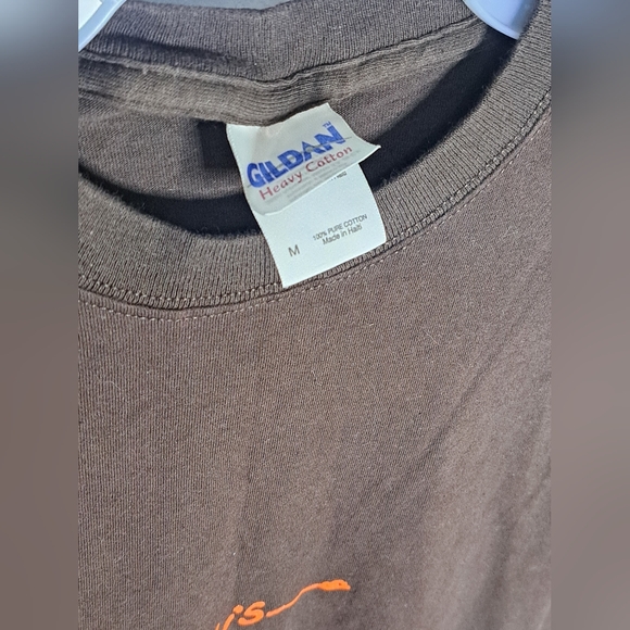 Rare RIPLEYS BELIEVE IT OR NOT TIME SQUARE BROWN SHIRT VINTAGE SZ M GILDAN TEE - Picture 4 of 6